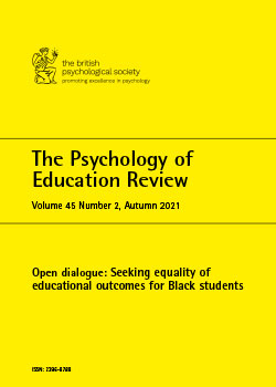 cover of Psychology of Education Review